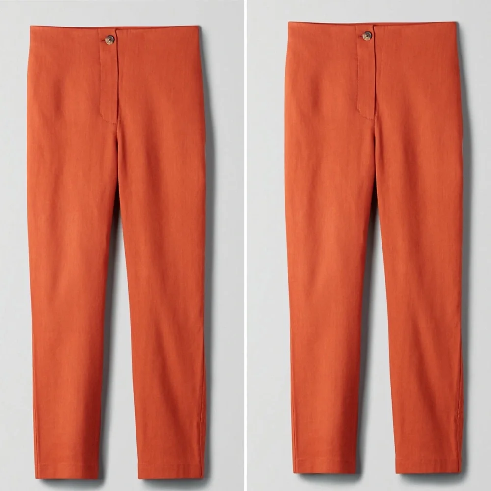Aritiza Wilfred Cherice Linen Blend Cigarette Pant